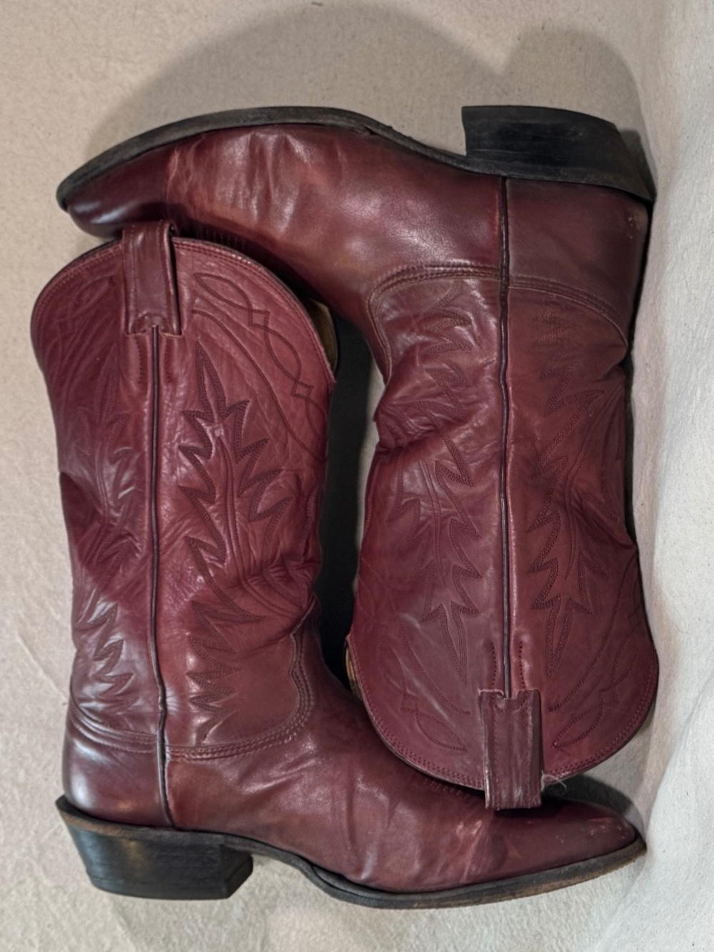 Vintage Nocona Cowboy Boots Mens Size 10E - Picture 11 of 16